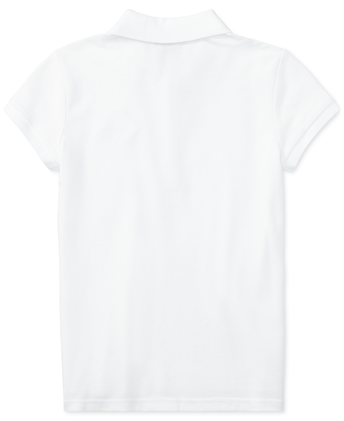 Polo Ralph Lauren Toddler and Little Girls Short Sleeve Stretch Cotton Mesh Polo Shirt