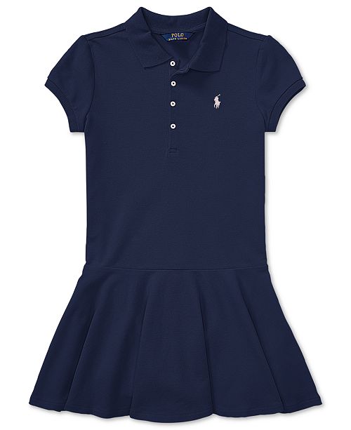 Polo Ralph Lauren Little Girls Polo Dress & Reviews - Dresses - Kids ...