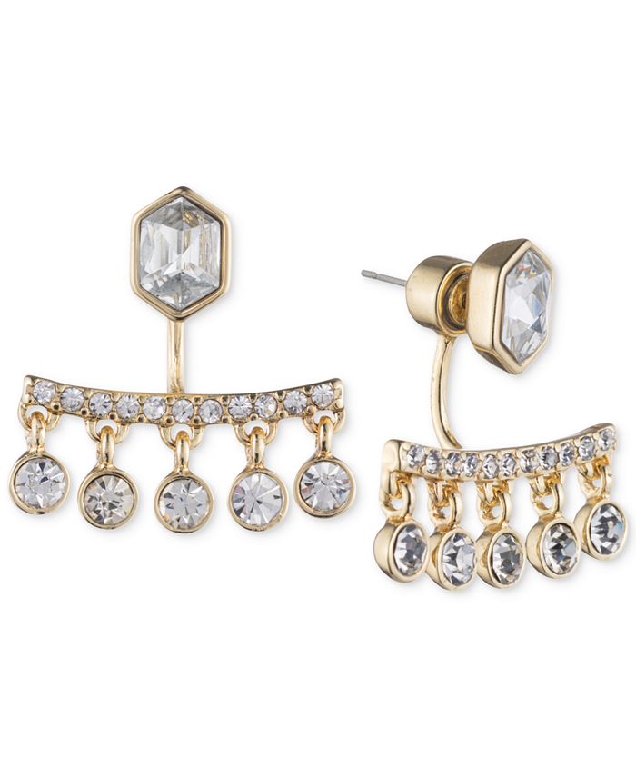 Chandelier earring jackets top