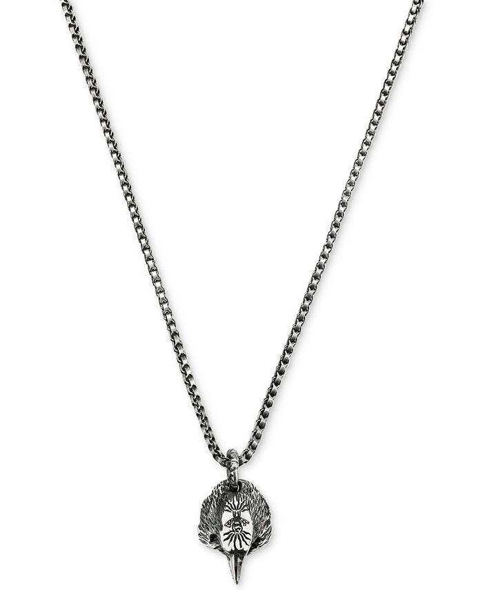 Gucci eagle clearance necklace