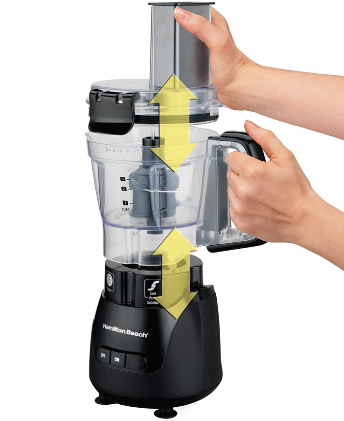 Hamilton Beach Stack & Snap Compact Food Processor Macy's