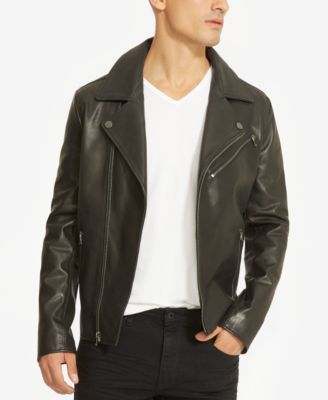 macy's kenneth cole leather jacket