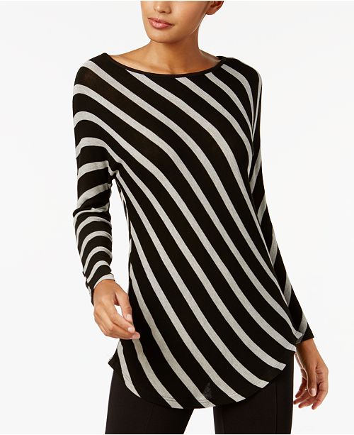 INC International Concepts I.N.C. Striped Tunic, Created for Macy's