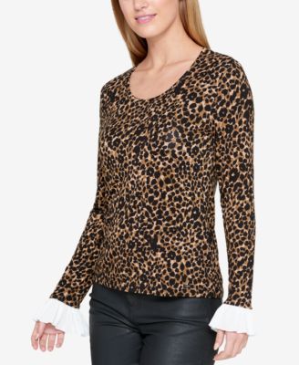 Tommy Hilfiger - Ruffled-Sleeve Top