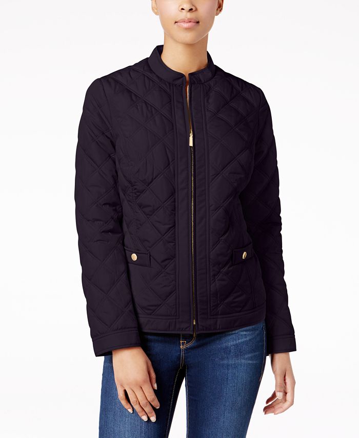 Charter club 2025 petite quilted jacket