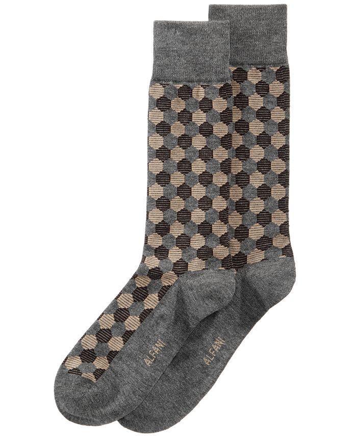 Alfani Men's Hex-Striped Socks, Created for Macy's - Macy's