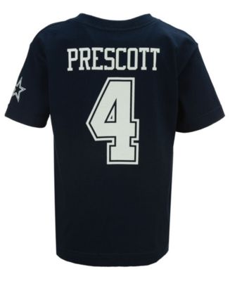 Outerstuff Dak Prescott Dallas Cowboys Eligible Player Name and Number ...