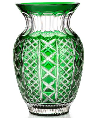 Waterford - Vase, Fleurology Molly Emerald Cased Bouquet