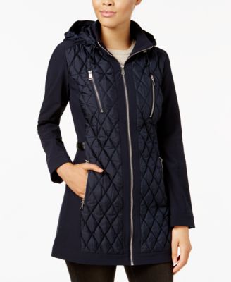 1 Madison Expedition - Hooded Diamond-Quilted Puffer Coat