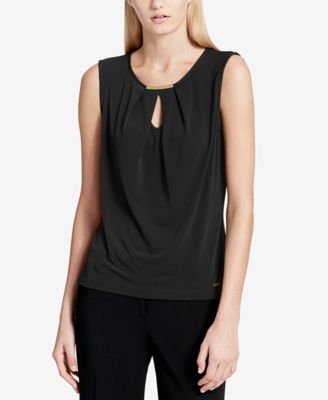 macy's calvin klein womens tops