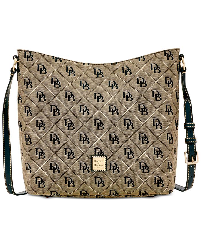 Dooney & Bourke Signature Quilted Hobo Crossbody, Created for Macy's