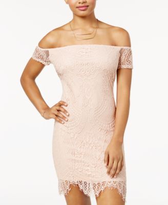 White Lace Dress Macy s Material Girl