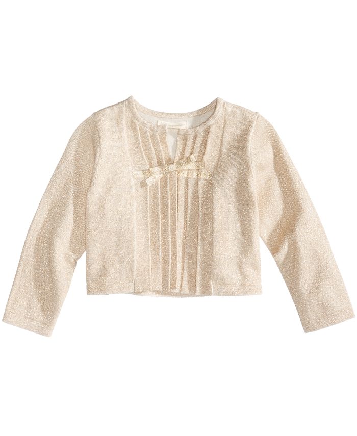 First Impressions Pleated Cardigan, Baby Girls, Created for Macy's - Macy's