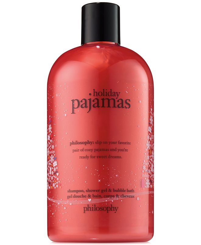 philosophy Holiday Pajamas Shampoo Shower Gel Bubble Bath Reviews
