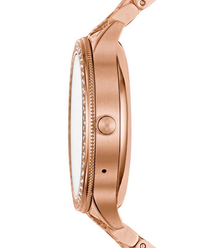 Fossil Q Women's Venture Gen 3 Rose Gold-Tone Stainless Steel ...