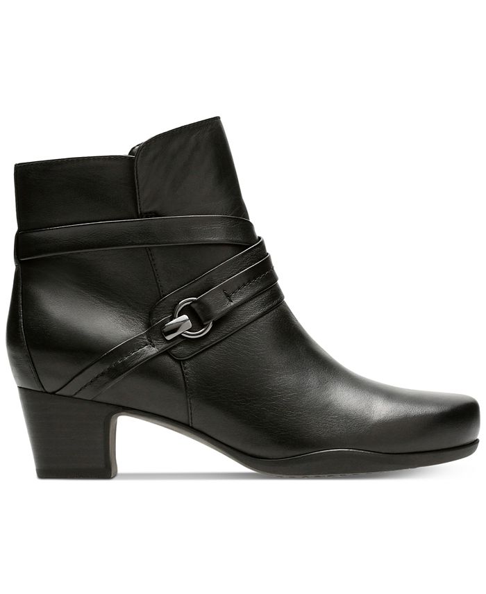 Clarks Women's Rosalyn Page Ankle Booties & Reviews - Boots - Shoes ...