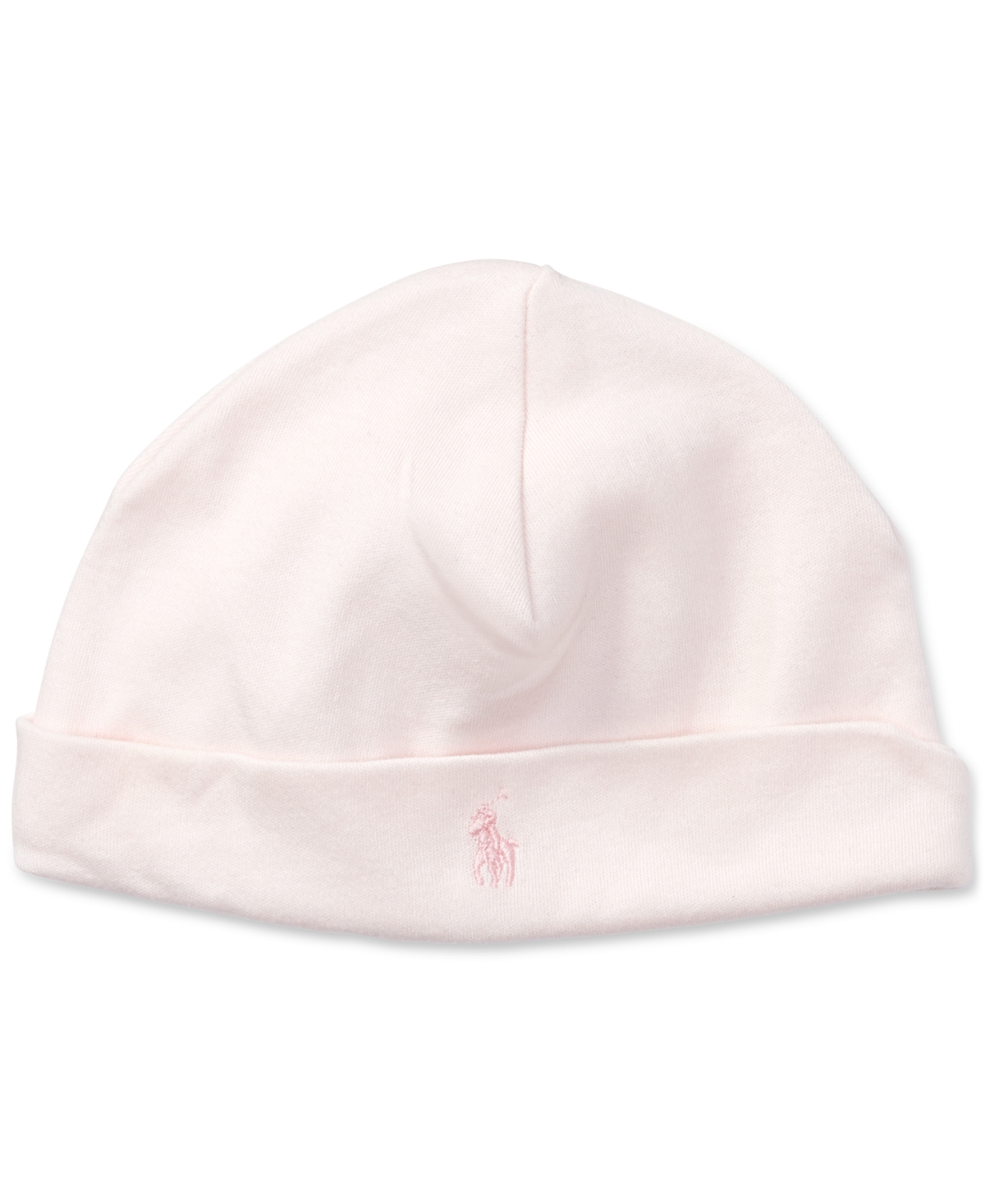 Polo Ralph Lauren Baby Girls Cotton Hat In Delicate Pink