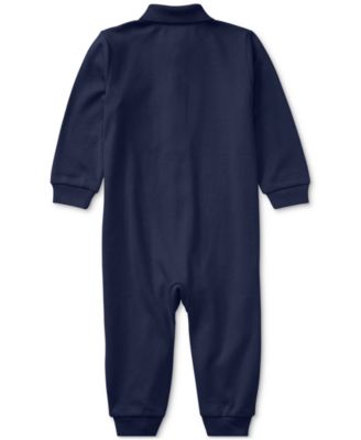 Baby Boys Cotton Classic Polo Coverall