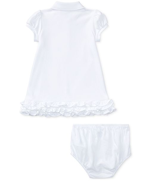 Polo Ralph Lauren Ralph Lauren Baby Girls Embroidered Polo Dress
