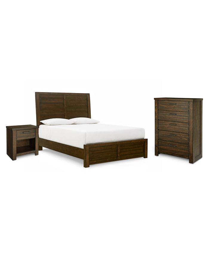 Furniture Emory Bedroom Furniture, 3Pc. Set (Queen Bed, Nightstand
