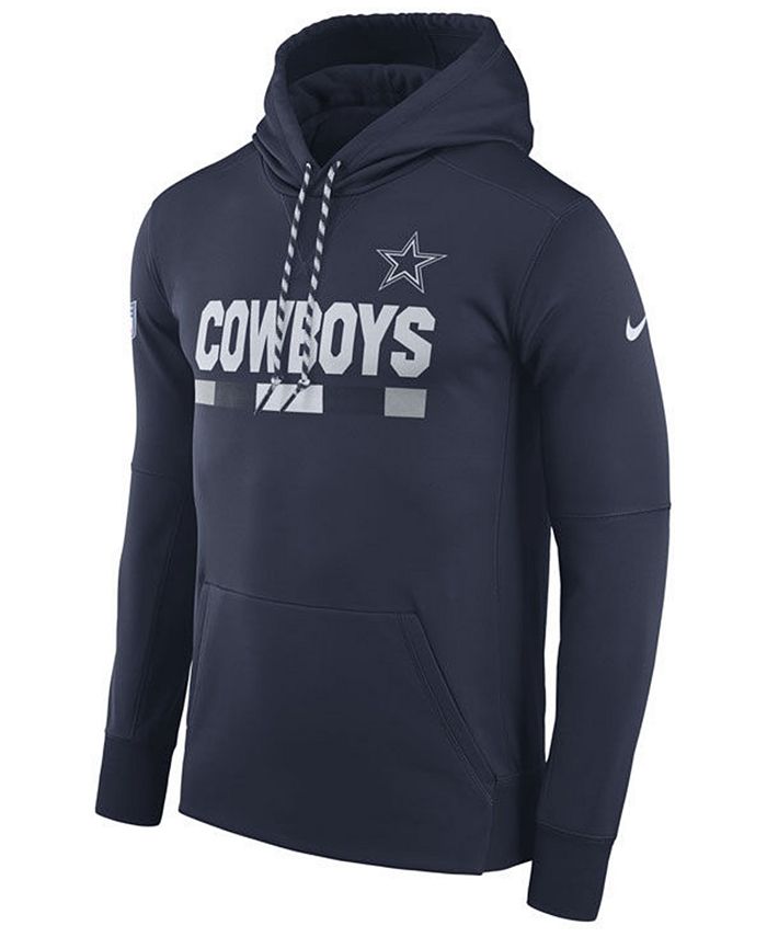 Nike Men's Dallas Cowboys Therma Hoodie - Macy's