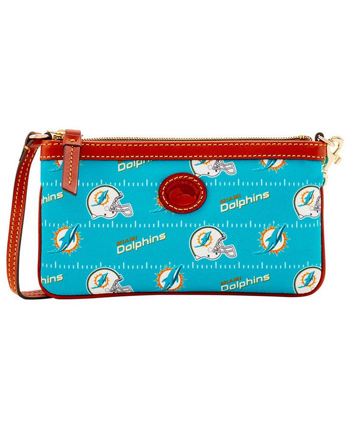 Dooney & Bourke Miami Dolphins Small Zip Crossbody Bag