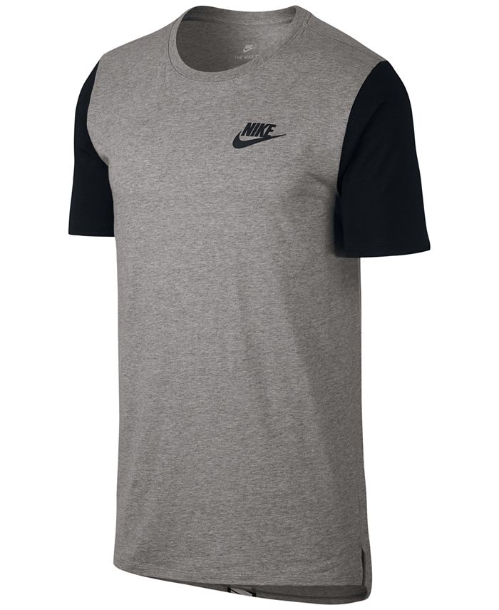 Nike Men's Sportswear Futura Colorblocked T-Shirt & Reviews - T-Shirts ...
