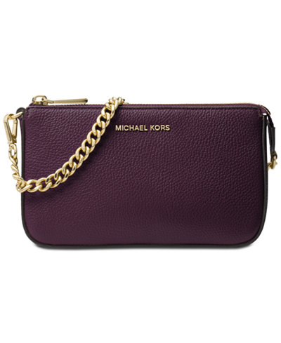 MICHAEL Michael Kors Medium Chain Clutch - Handbags & Accessories - Macy's