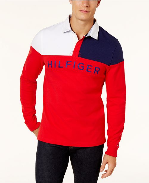 Tommy Hilfiger Men S Harbor Rugby Polo Created For Macy S