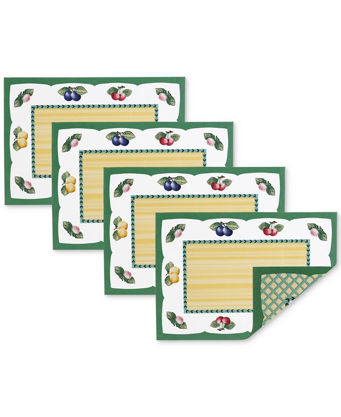 Villeroy & Boch - French Garden 4-Pc. Placemat Set