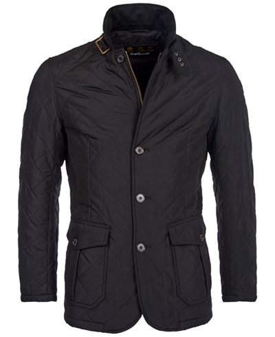 Barbour Men's Quilted Lutz Jacket - Coats & Jackets - Men - Macy's