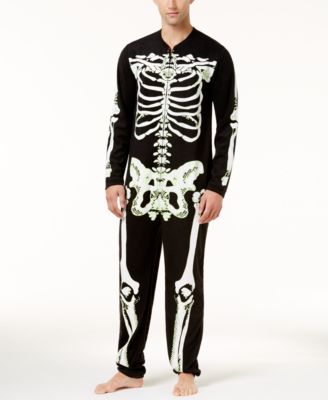 skeleton union suit