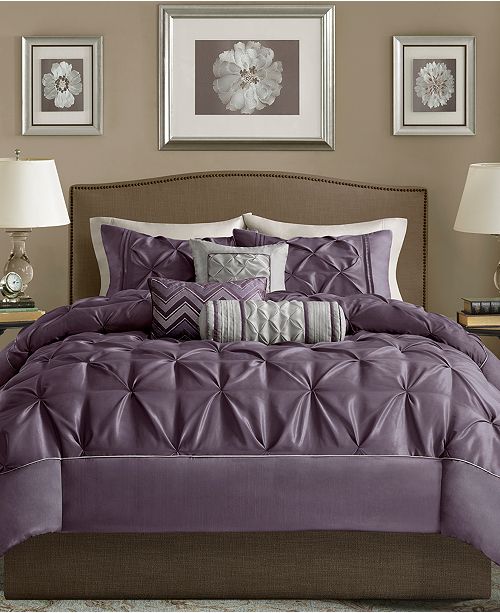 Madison Park Laurel 6 Pc King California King Duvet Cover Set