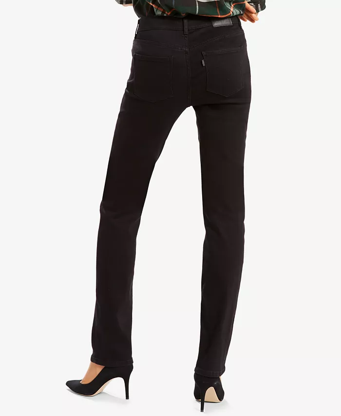 Women's Classic Mid-Rise Straight-Leg Jeans - thumbnail 6