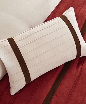 Palmer Faux-Suede 7-Pc. Comforter Sets