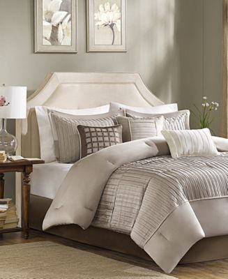 Madison deals Park Malone 7-PC. Queen Comforter Set Bedding