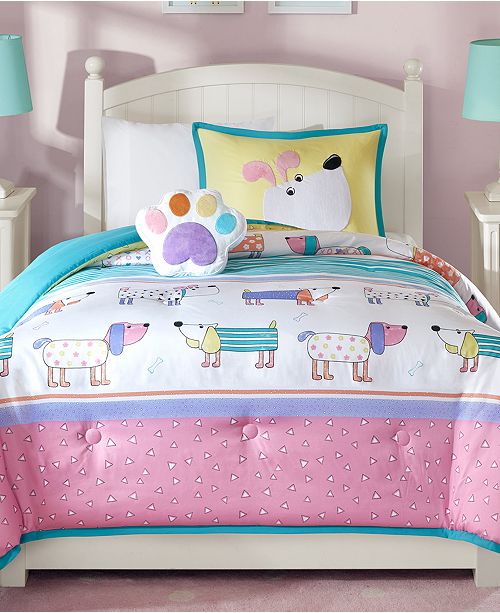 Mi Zone Milo 4 Pc Reversible Full Queen Comforter Set Reviews Bed In A Bag Bed Bath Macy S