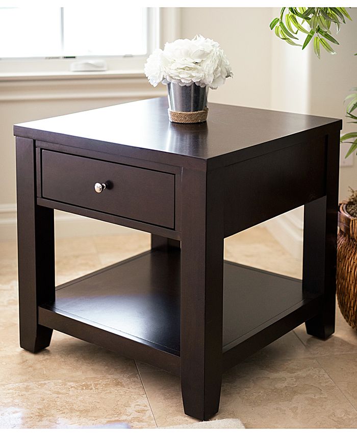Furniture Nolan Side Table, Quick Ship Macy's