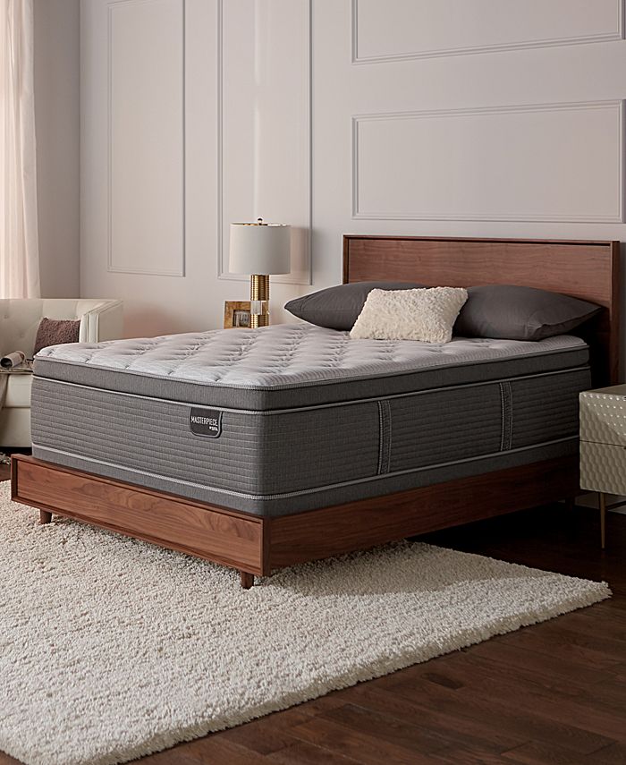 Serta CLOSEOUT! Masterpiece William 17'' Luxury Firm Euro Pillow Top