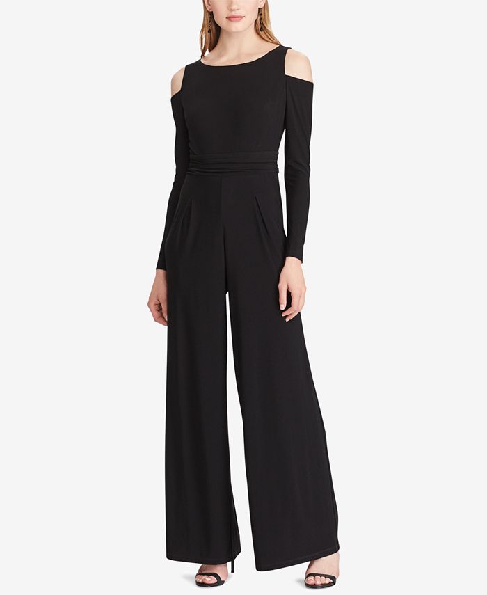 Macys cold hotsell shoulder jumpsuit