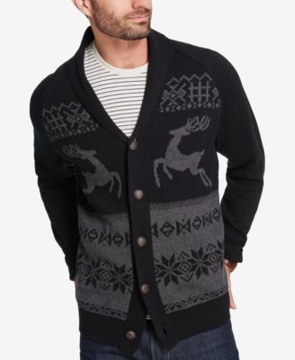 Weatherproof Vintage - Men's Reindeer Cardigan