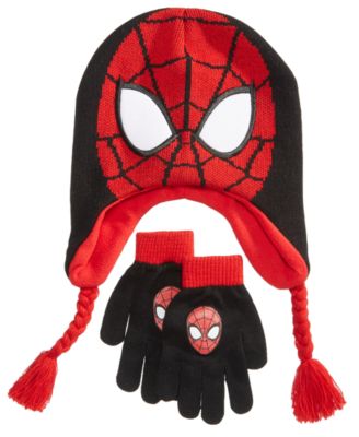 Spider-Man Marvel's® 2-Pc. Hat & Gloves Set, Little Boys & Big Boys ...