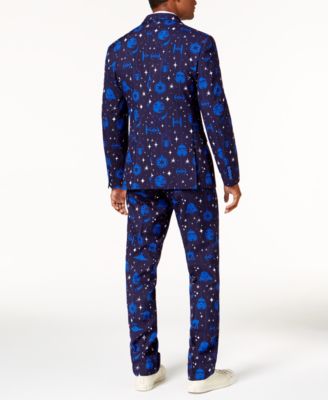 OppoSuits Men's Slim-Fit Starry Side Star Wars Suit and Tie