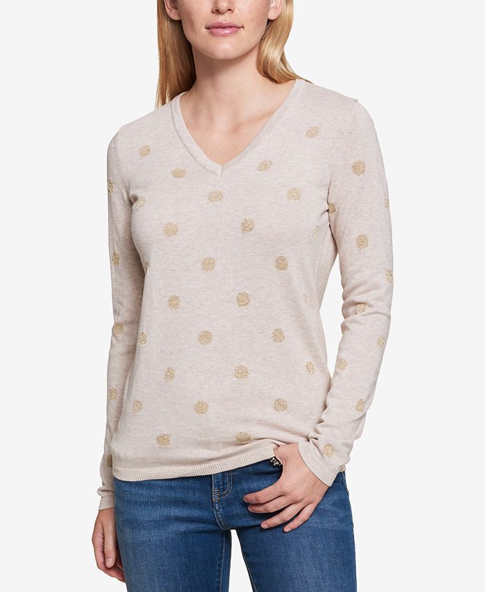 Tommy hilfiger shop polka dot sweater