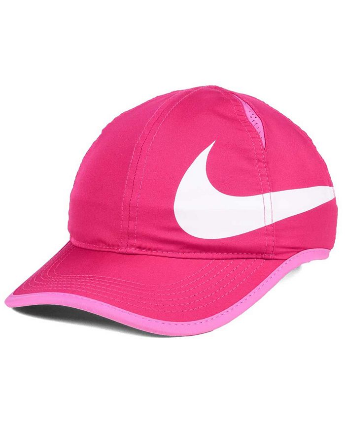 Nike Girls' Featherlight Swoosh Cap - Macy's
