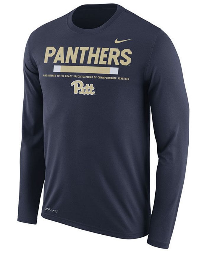 Nike Men's Pittsburgh Panthers Legend Sideline Long Sleeve T-Shirt - Macy's