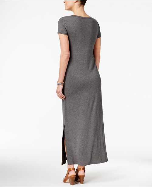 Style & Co ShortSleeve Maxi Dress, Created for Macy's Dresses