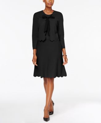 macy's petite jacket dresses
