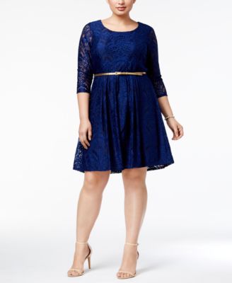 NY Collection Faux-Suede Lace-Up Fit 