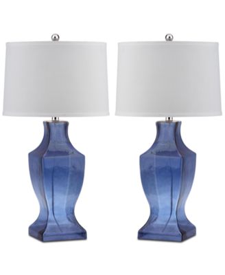 glass bottom table lamps